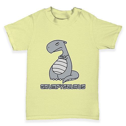 Grumpy Grumposaur Dinosaur Baby Toddler T-Shirt