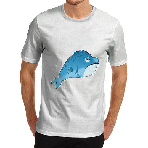 Men's Funny Grumpy Fish T-Shirt