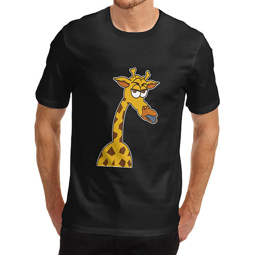 Men's Funny Grumpy Giraffe T-Shirt