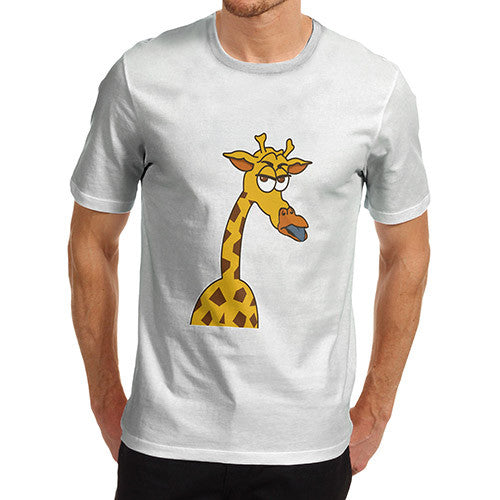 Men's Funny Grumpy Giraffe T-Shirt