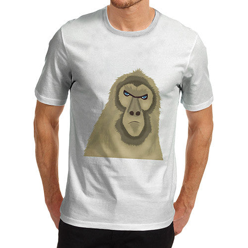 Men's Funny Grumpy Monkey T-Shirt