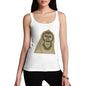 Women's Funny Grumpy Monkey Tank Top