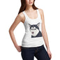 Women's Funny Grumpy Husky Tank Top