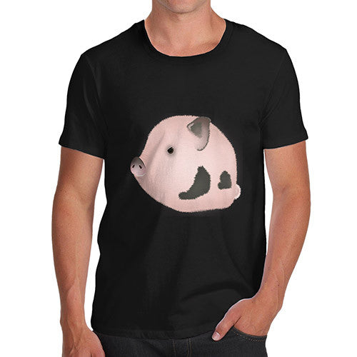 Men's Funny Grumpy Pig T-Shirt