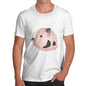 Men's Funny Grumpy Pig T-Shirt