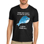 Men's I Hate Them All Funny Grumpy Fish T-Shirt