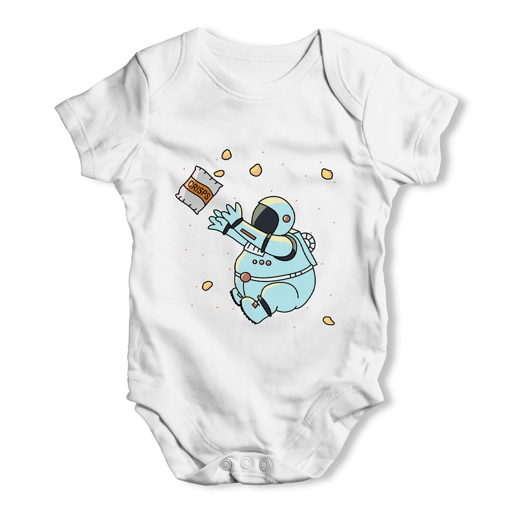 Fat Hungry Astronaut Baby Grow Bodysuit