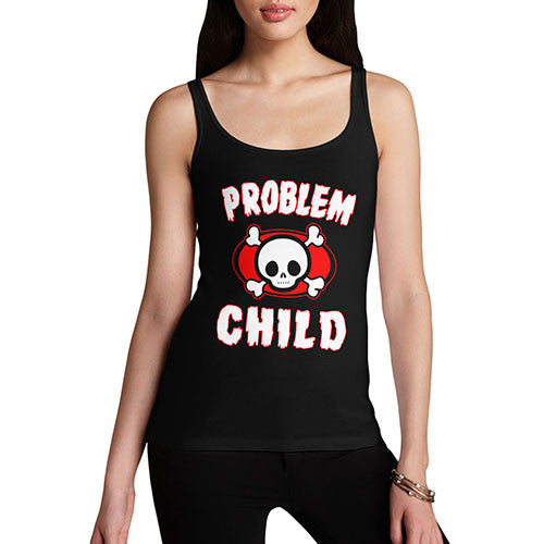 Women's Problem Child Funny Tank Top