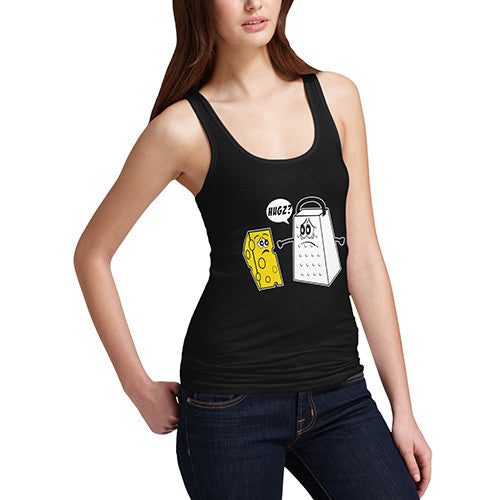 Women's Hugz Funny Cartoon Tank Top