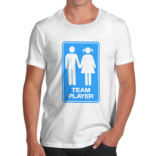 Men's Team Player Funny T-Shirt
