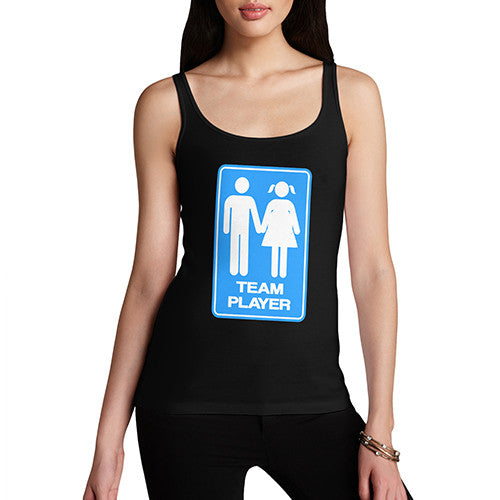 Women's Team Player Funny Tank Top