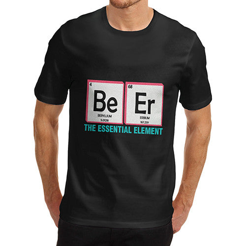 Men's The Essential Element Beer Funny T-Shirt