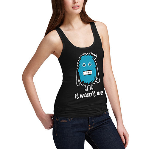 Womens It Wasn't Me Funny Tank Top