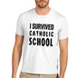 Mens I Survived Catholic School T-Shirt