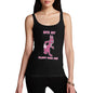 Womens Bite My Fluffy Pink Ass Funny Tank Top