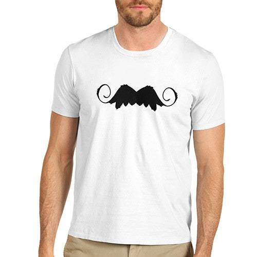Mens Vampire Moustache T-Shirt