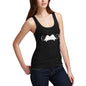 Womens Vampire Moustache Tank Top