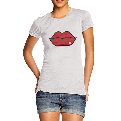 Womens Hot Lips T-Shirt