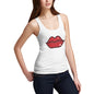 Womens Hot Lips Tank Top