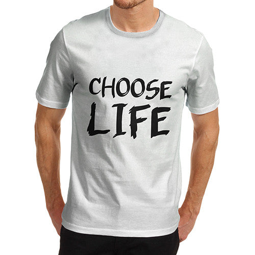 Mens Choose Life T-Shirt