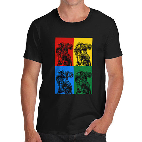 Mens T Rex Pop Art T-Shirt