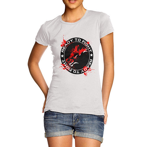 Womens Ready To Fight T-Shirt
