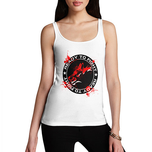 Womens Ready To Fight Tank Top