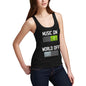 Women's Music On World Off Tank Top