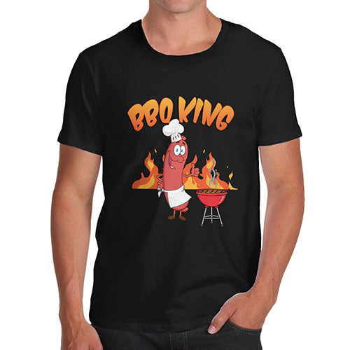 Men's Funny BBQ King Joke T-Shirt