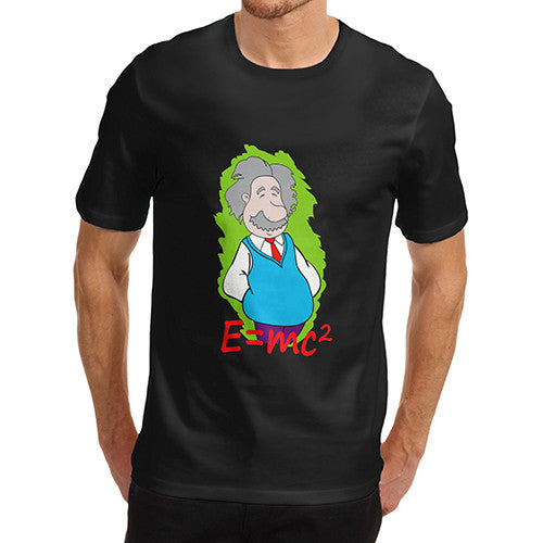 Men's Funny Einstein E=mc2 T-Shirt