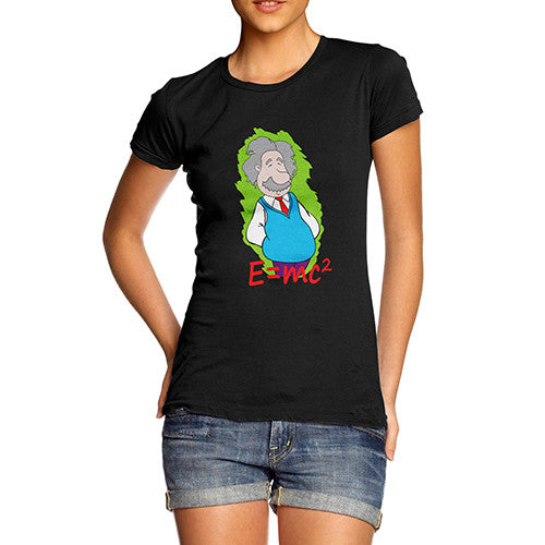 Women's Funny Einstein E=mc2 T-Shirt