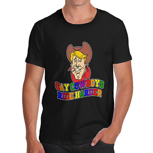 Men's Funny Gay Cowboys T-Shirt