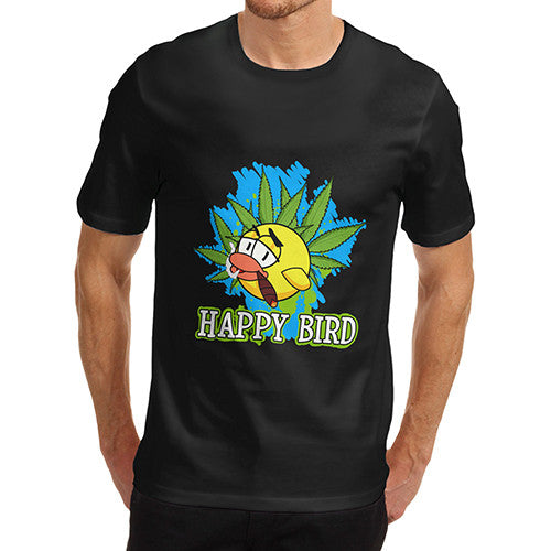 Men's Funny Happy Bird T-Shirt