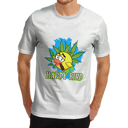 Men's Funny Happy Bird T-Shirt