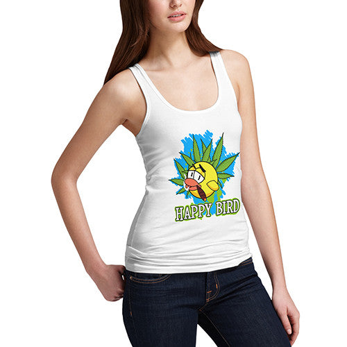 Women's Happy Bird Funny Tank Top