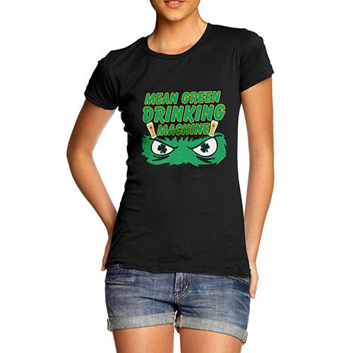 Women's Mean Green Drinking Machine T-Shirt