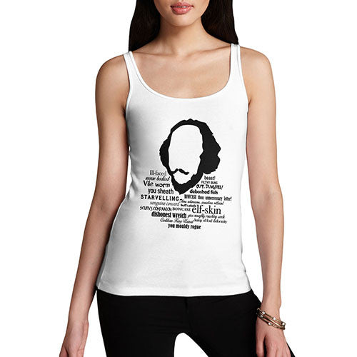 Women's Funny Shakespeare Insults Tank Top