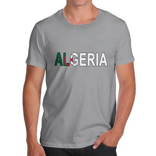 Men's Algeria Flag Football T-Shirt