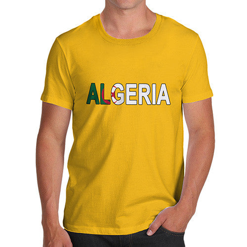 Men's Algeria Flag Football T-Shirt