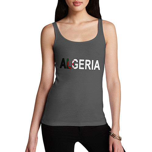 Women's Algeria Flag Football Tank Top