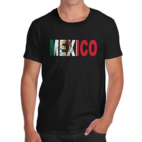 Men's Mexico Flag Football T-Shirt