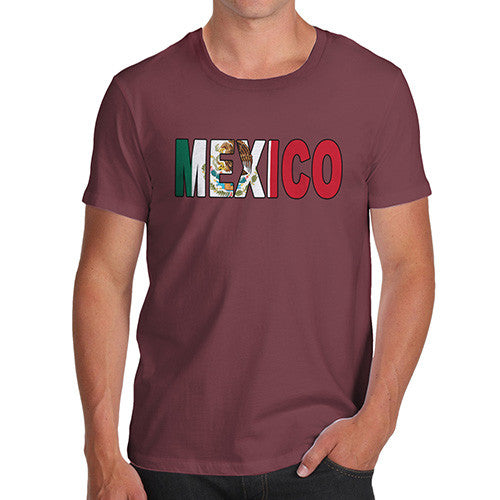 Men's Mexico Flag Football T-Shirt