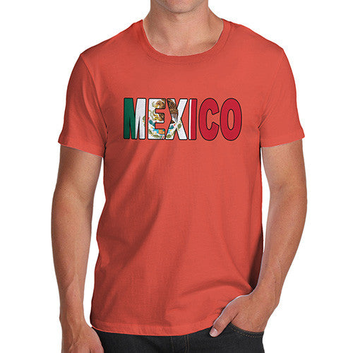 Men's Mexico Flag Football T-Shirt