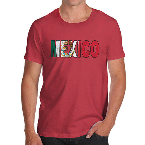 Men's Mexico Flag Football T-Shirt