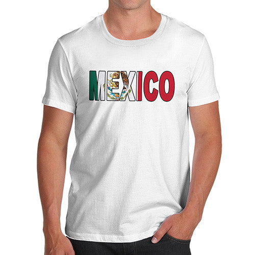 Men's Mexico Flag Football T-Shirt