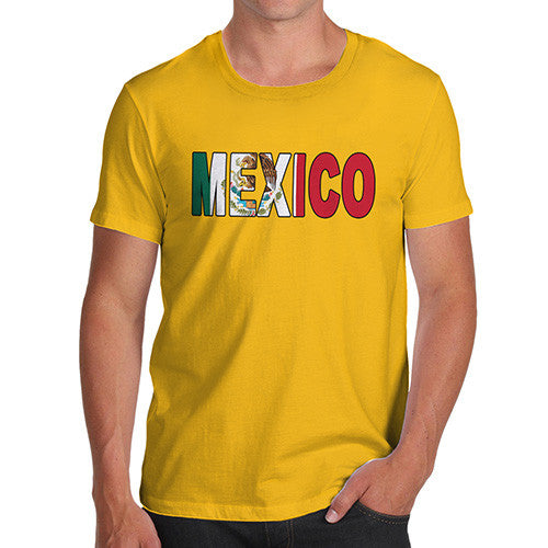 Men's Mexico Flag Football T-Shirt