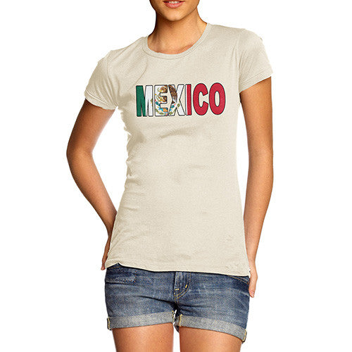 Women's Mexico Flag Football T-Shirt