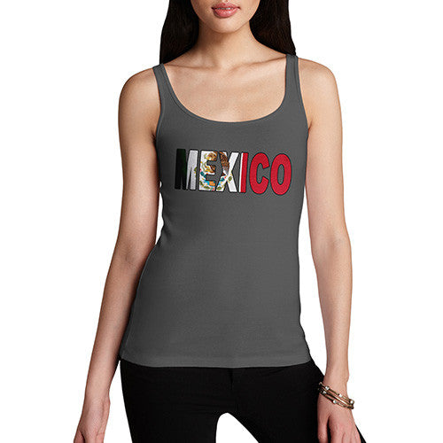 Women's Mexico Flag Football Tank Top