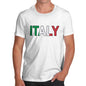 Men's Italy Flag Football T-Shirt