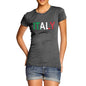 Women's Italy Flag Football T-Shirt